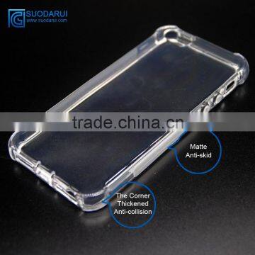 New arrival Matte Anti-skidding clear tpu case for iphone 5se flexible tpu soft gel cover case