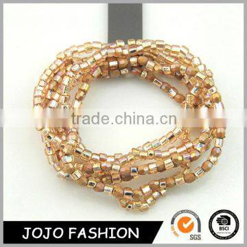 New fashion Multilayer colorful seed bead wrap bracelet