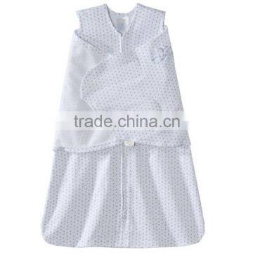 100% Cotton Adjustable Baby Swaddle Newborn Baby Muslin Blanket photo-5