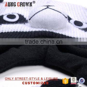 Custom Knit Animal Acrylic Beanie Cap photo-5