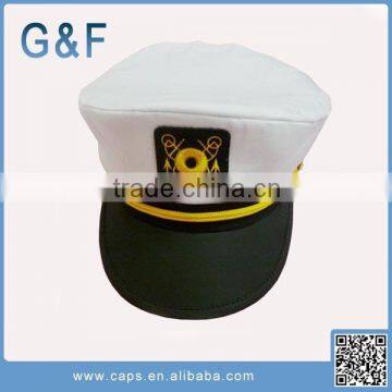 Custom Classical Military Captain Sailor Hat