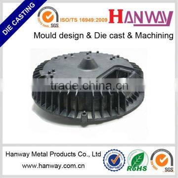 Aluminum die casting CNC machining led light base Motorcycle auto spare parts