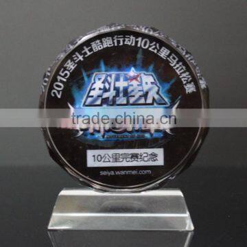 New Arrival Crystal Cheap Souvenir Plate photo-3