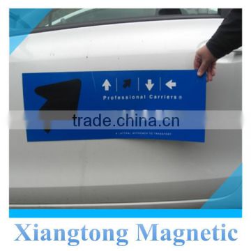 Factory manufacture selling unfadable pvc magnetic car door sticker