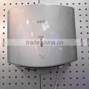 AIKE HAND DRYER AK2630 ABS Plastic Automatic Jet Air Hand Drier for Bathroom