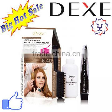 Dexe hot selling herbal extracts black hair cream