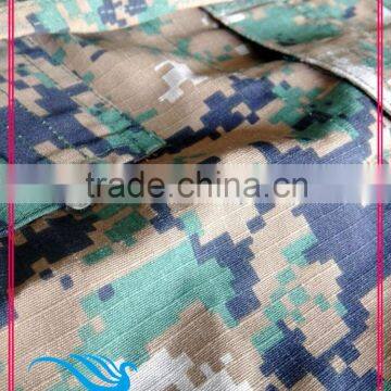 polyester camoflage printed oxford fabric/bags fabric with pvc backing