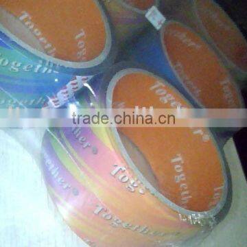 super bopp packing tape super clear gummed tape