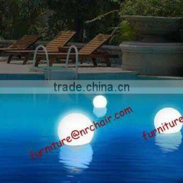 Led Illuminated Swimming Pool Ball For Commercial Use