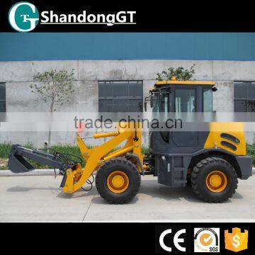 1.5 Ton Mini Track Wheel Loader With Hydraulic Cylinder