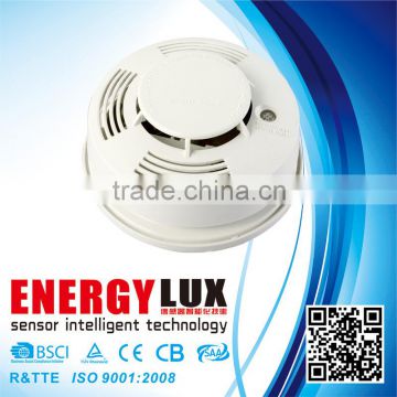 ES-S03 DC 9v smoke detector with battery inside