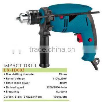 13mm impact drill/ electric impact drill / power tools 400w impact drill