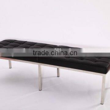 Luxury black stainless steel frame knoll sit up bench for sale