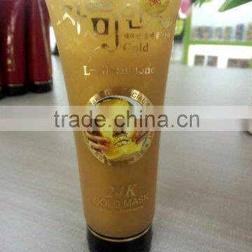 Wholesale Korean Brand peel-off 24k gold mask 24k pure gold mask peel-off gold mask anti-wrinkle ant-iaging cream face care