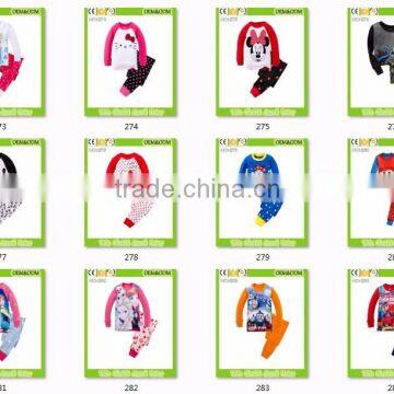 Baby Boys Panda Design Pajamas Kids Funny Panda Pyjamas Cotton Pijamas Long Sleeve Sleepwear 2015 New Cute Night Wear for 2-7yrs photo-2