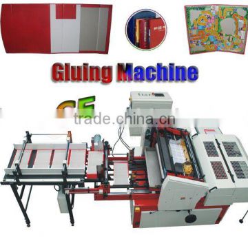 Automatic hardcover gluing machine