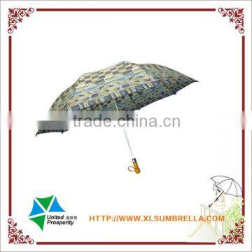 High quality fiberglass ribs advertising full printing umbrella