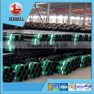 API 5CT oil pipe seamless steel N80 L80 P110 J55 K55 oil well casing pipe