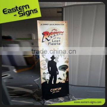 PVC Printing Economic X Shaped Stand