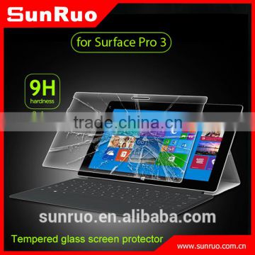 PAD tempered glass screen protector, screen guard for micro surface pro3 PAD