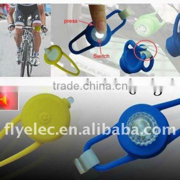 silicon LED bicycle light