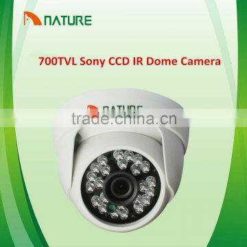 Japan Nature 700TVL Sony CCD Security IR dome CCTV camera for lower price