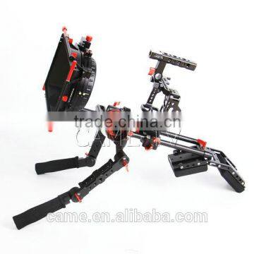 For Sony A7RII CAME-TV Camera Rig Mattebox Shoulder Support Kit