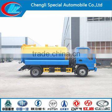 China Sewer Cleaning Vehicle, 4x2 Sewage suction truck for sale