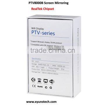 TV Receiver Wireless share for Multi-media files from smart phone to HD TV/Projector