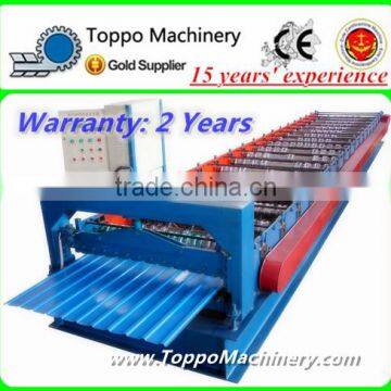 IBR Color Coated Wall Sheet Roll Forming Machine