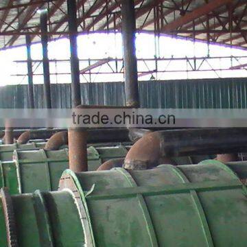 2014 Highest oil output produce waste plastic pyrolysis plant with improved technology