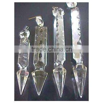 china manufacture crystal chandelier spears with rocked head(R-2200