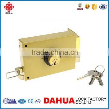 HIGH QUALITY DOUBE CYLINDER CONTROL DOOR LOCK WITH BRASS DEADBOLT 125N photo-2