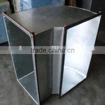 Galvanized Sheet Flange Forming Machine photo-6