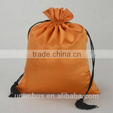 Hair Packaging Wholesale Cardboard Box and Glossy Lamination Satin Handle Paper Bag With Pink Bow photo-4