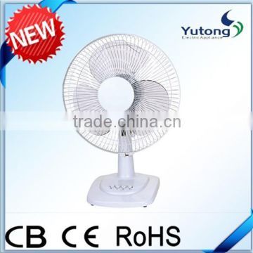 hot sale 12" very good table fan with detachable base