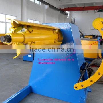 hydraulic uncoiler