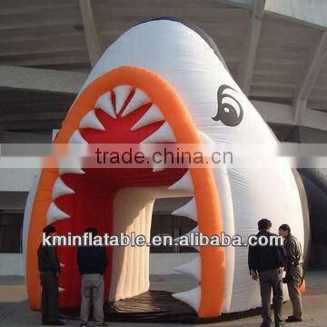 shark inflatable sports tunnel