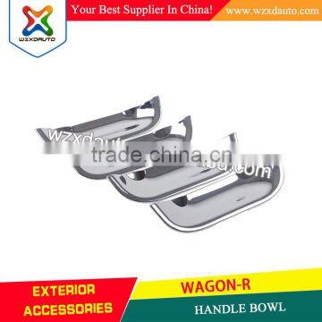 SET ABS CHROME DOOR HANDLE BOWL INSERTS COVER DOOR HANDLE BOWL FOR SUZUKI WAGON-R 2006