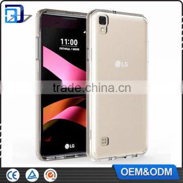 Mobile Accessories 2 in 1 TPU Bumper + Acrylic Hard Plastic Hybrid Back Cover Phone Case For LG X Style Clear Transparent Case photo-6