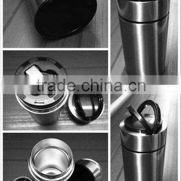 Stainless Steel 1000ML Double Layer Vacuum Flask food jug Hot Water Bottle