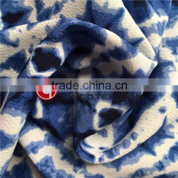 Good Drape Koshibo Printed Fabric for Ladies' Garment and Dresses