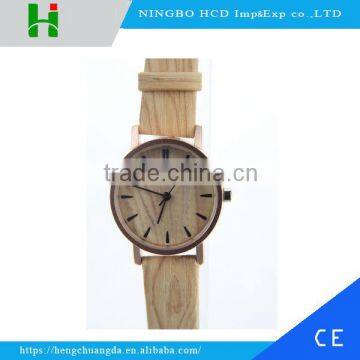 Popular wooden promotional wrist watches with custom logo