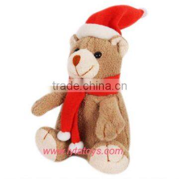 Customized Plush Toys Factory Meet EN71 ASTM Standard Christmas Teddy Bear