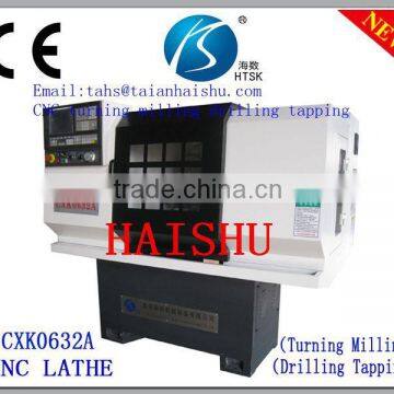 Multi function CNC turning milling drilling tapping lathe machine with high quality and low price