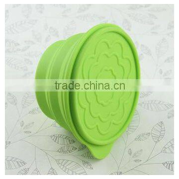 For Pinic Outdoor Travel Foldable Silicone Water Bottle photo-2