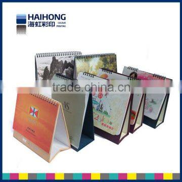 Paper card desk calendar