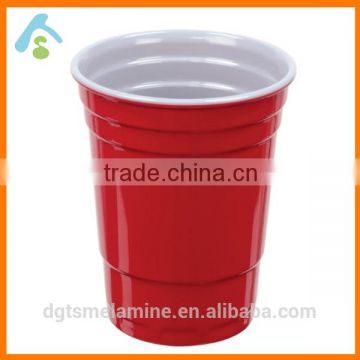 OEM serve double wall reusable melamine party cup