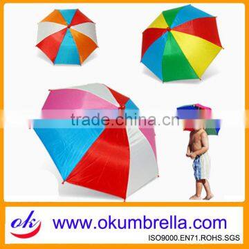 12inch waterproof kid umbrella hat from manufacturer