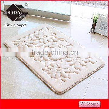 Microfiber Memory foam bath rug